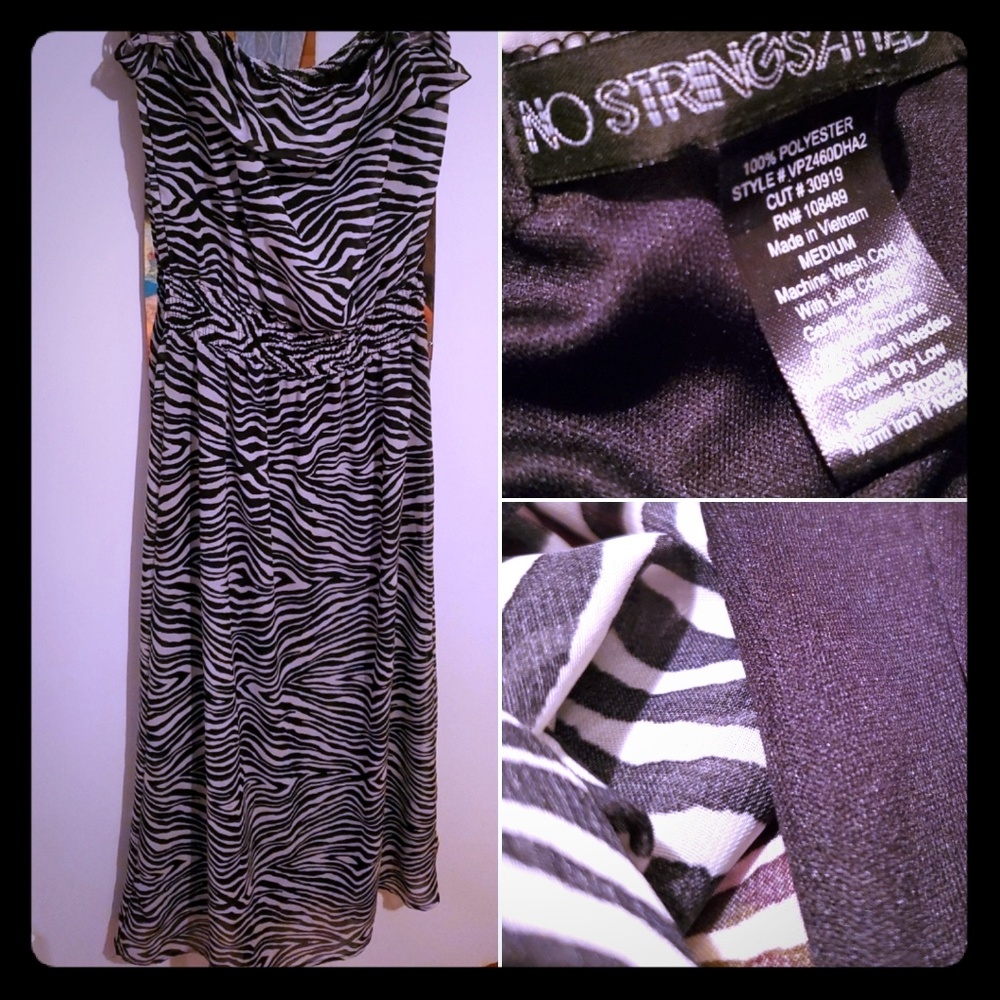 Strapless Maxi Dress